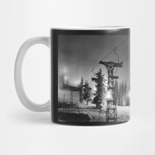 Night Skiing Mug